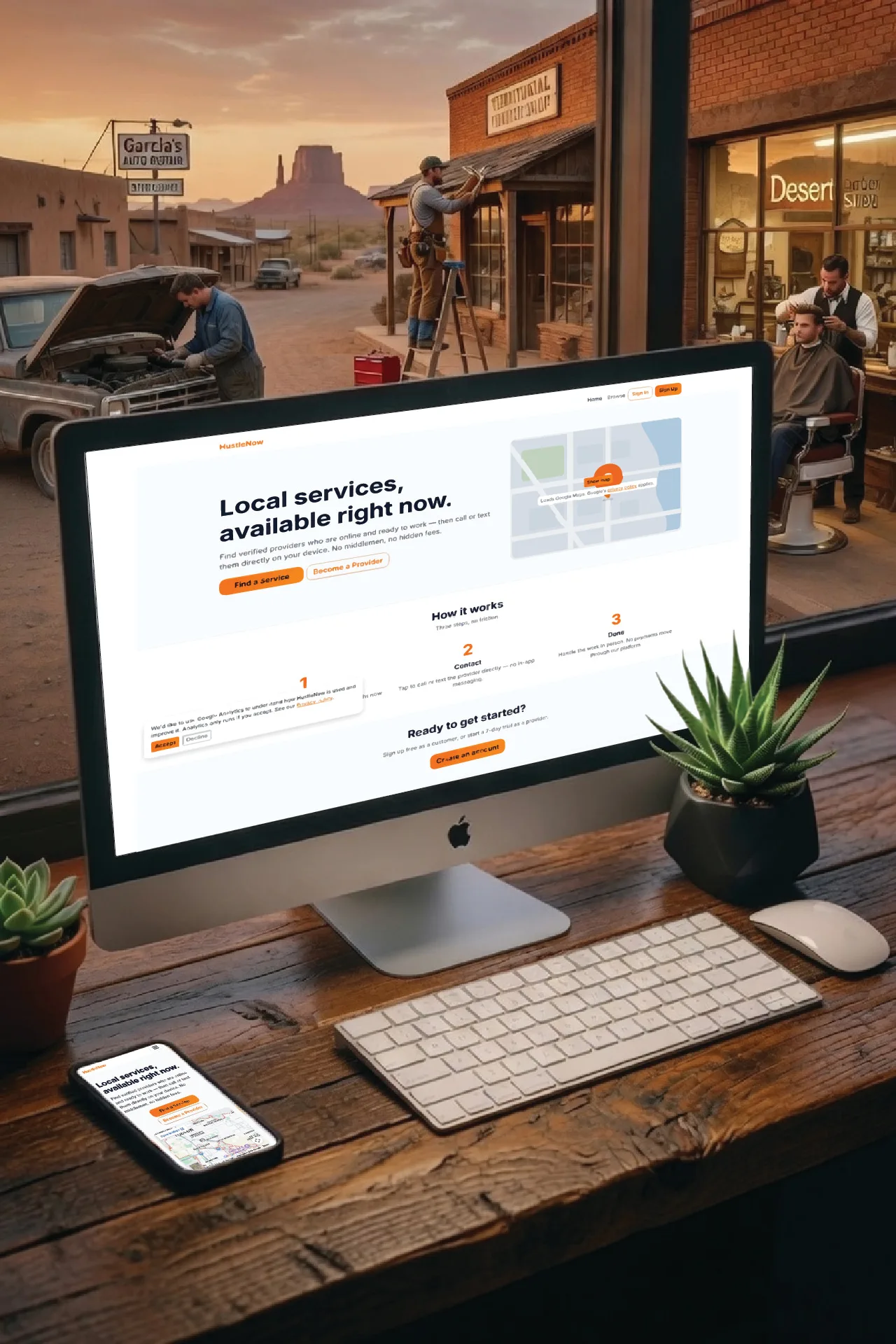 HustleNow Local Services Marketplace Web App