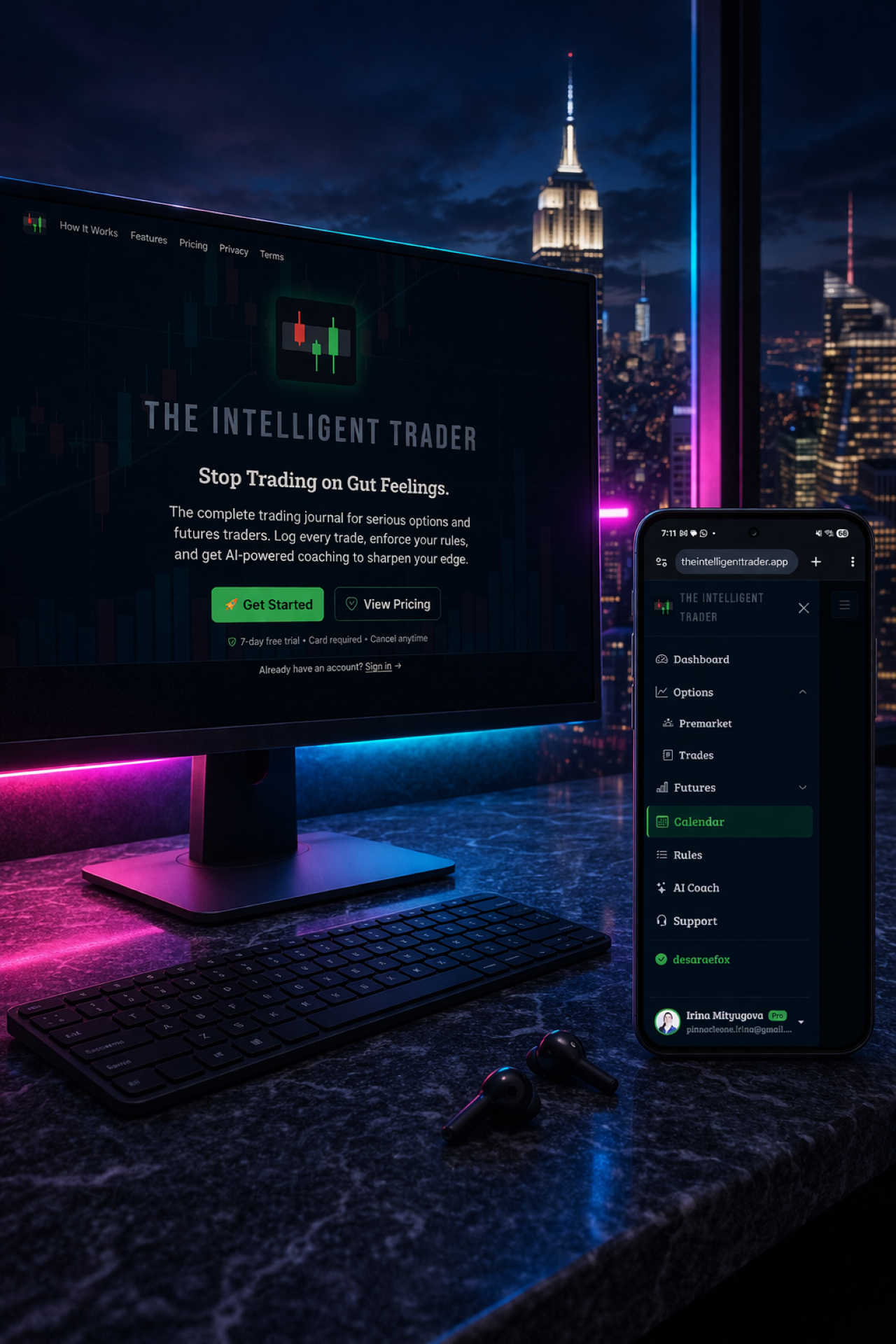 The Intelligent Trader Web App